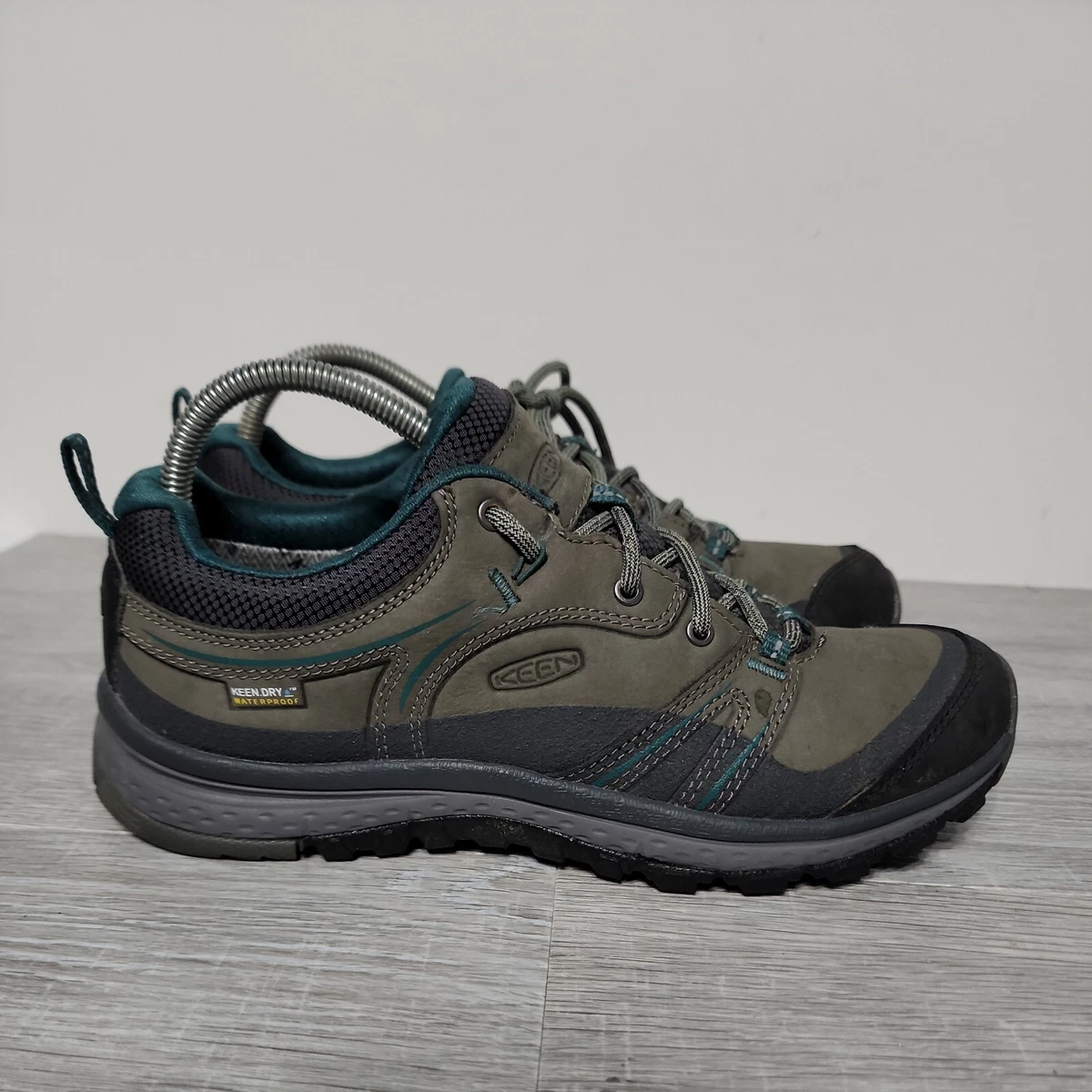 Keen women's terradora shop leather waterproof hiking shoes