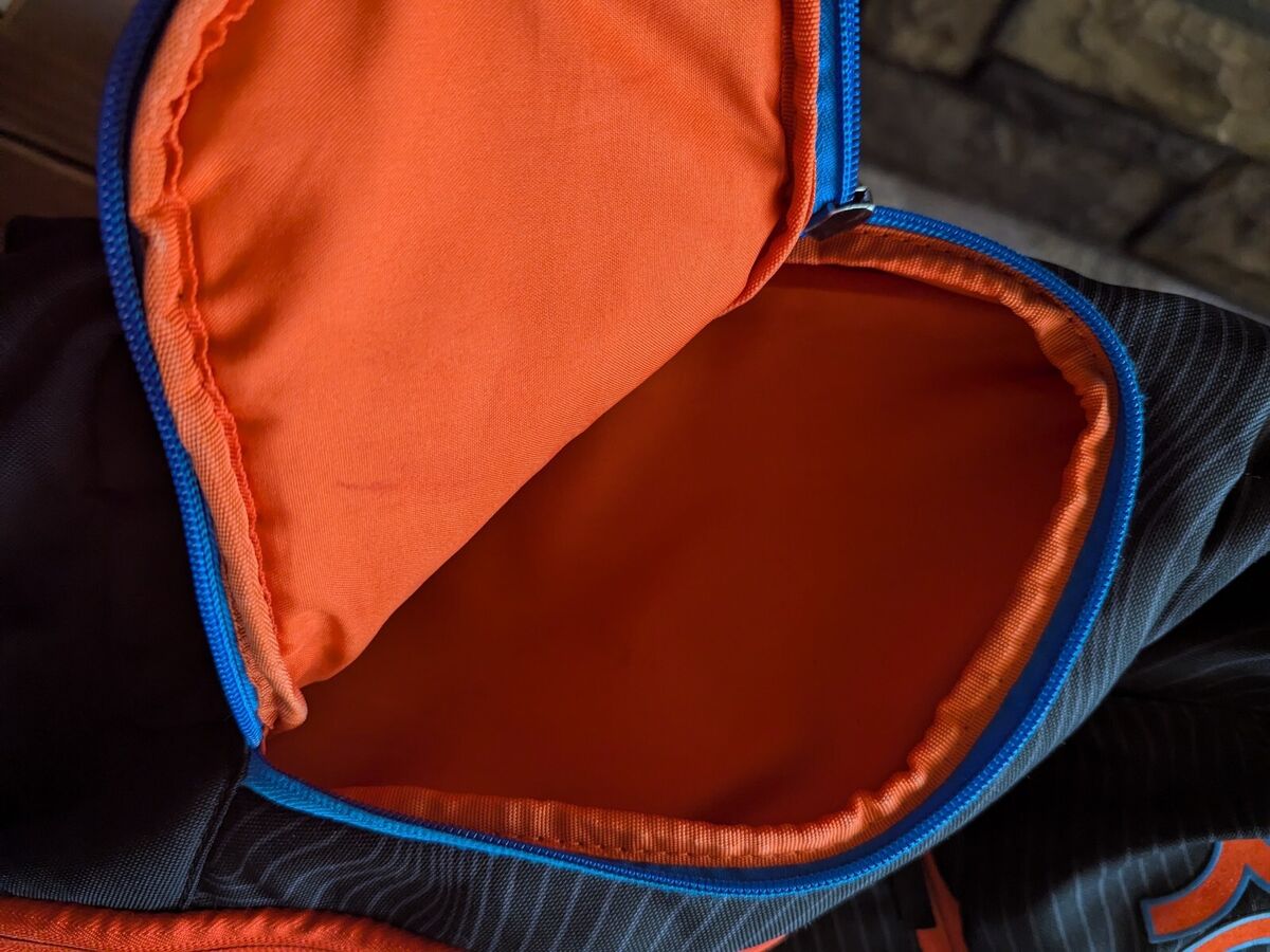 Nike Max Air KD Basketball Backpack Black Orange Blue Kevin Nike Max Air KD Basketball Backpack Black Orange Blue Kevin