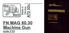 Mini World Models 1/72 BELGIAN FN MAG 60.30 7.62mm MACHINE GUN