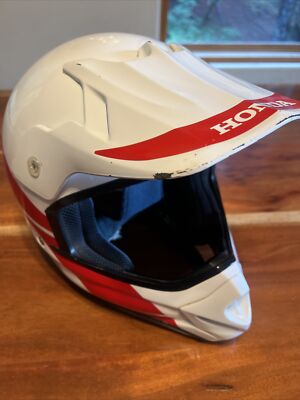 Vintage Shoei Honda Motocross Helmet - Made in Japan | eBay