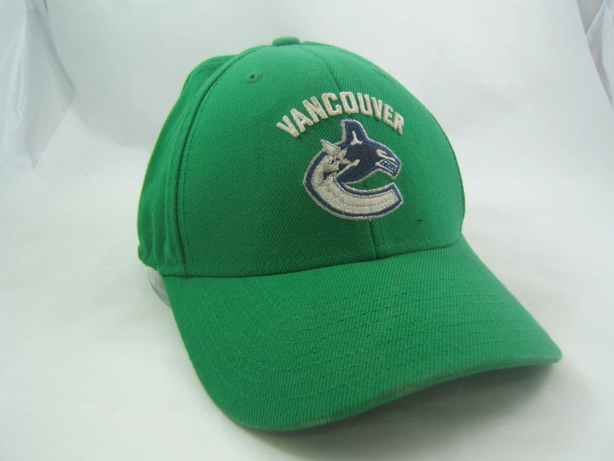 Vancouver Canucks NHL Hockey Reebok Hat Green Hook Loop Baseball