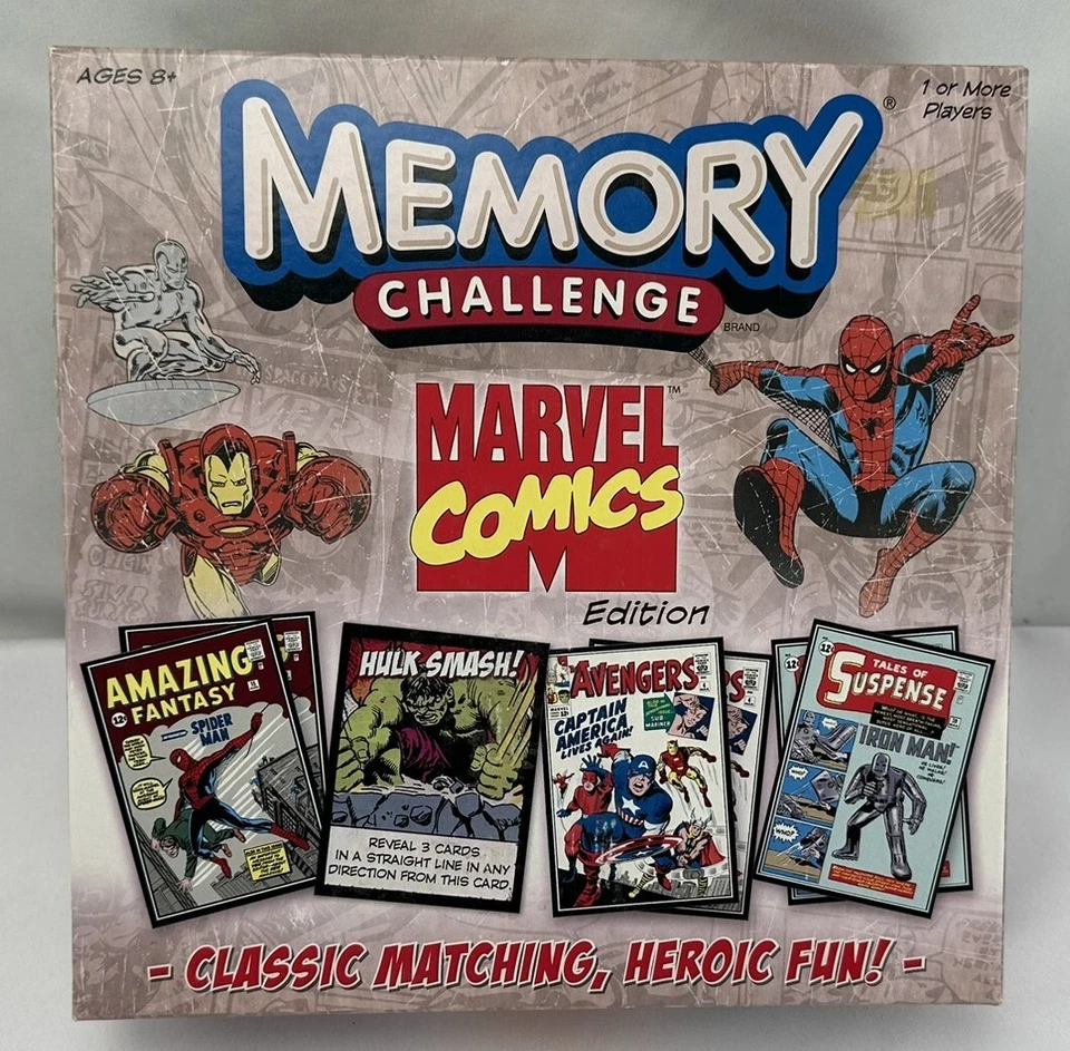 2012 Marvel Comics Memory Challenge Game by USAopoly Complete in Great Condition - Image 4 of 4