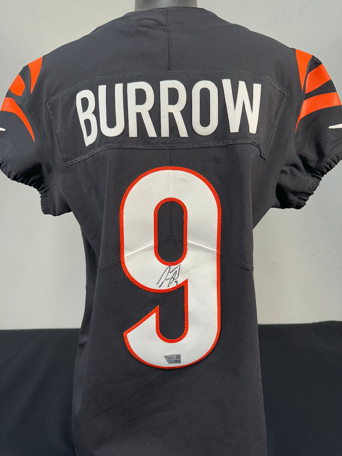 Joe Burrow Autographed Signed Cincinnati Bengals Bengals Nike Elite OnField Authentic Jersey Fanatics 