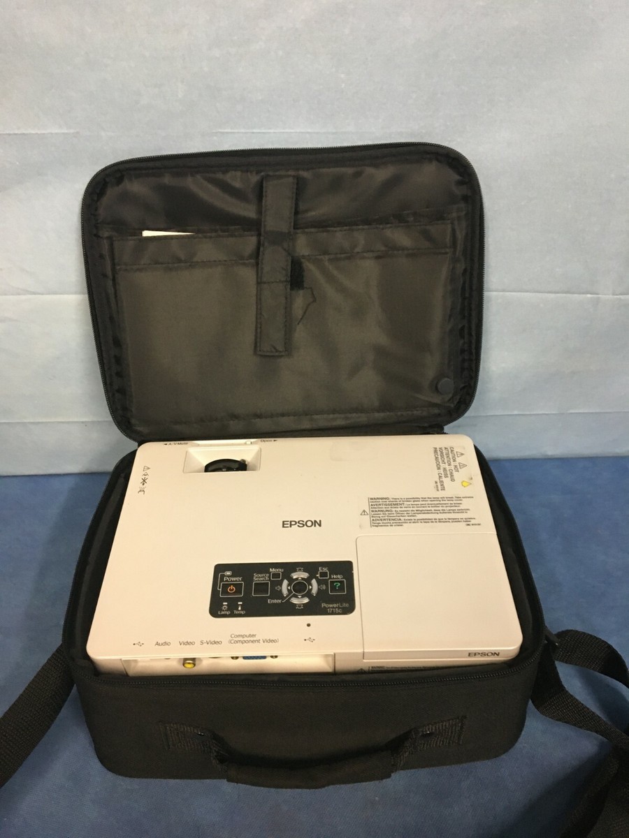 Epson LCD Projector EMP-1715 83HR Bulb, with Accessories Bundle