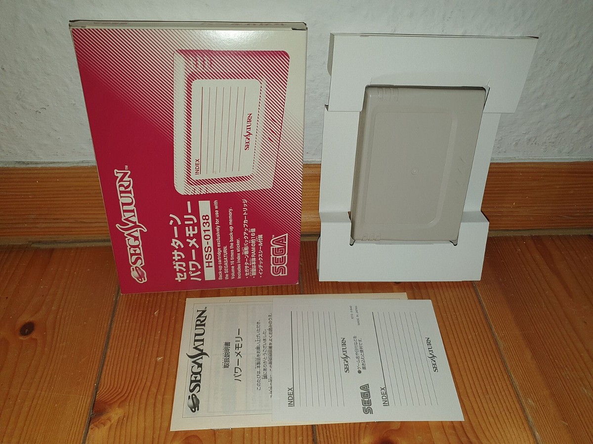 Power Memory / MEMORY CARD SATURN JAPAN VERSION