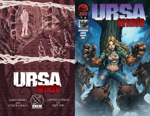 BIG DOG INK URSA MINOR VOL 3 #7-8 WEREBEAR STANDARD COVER