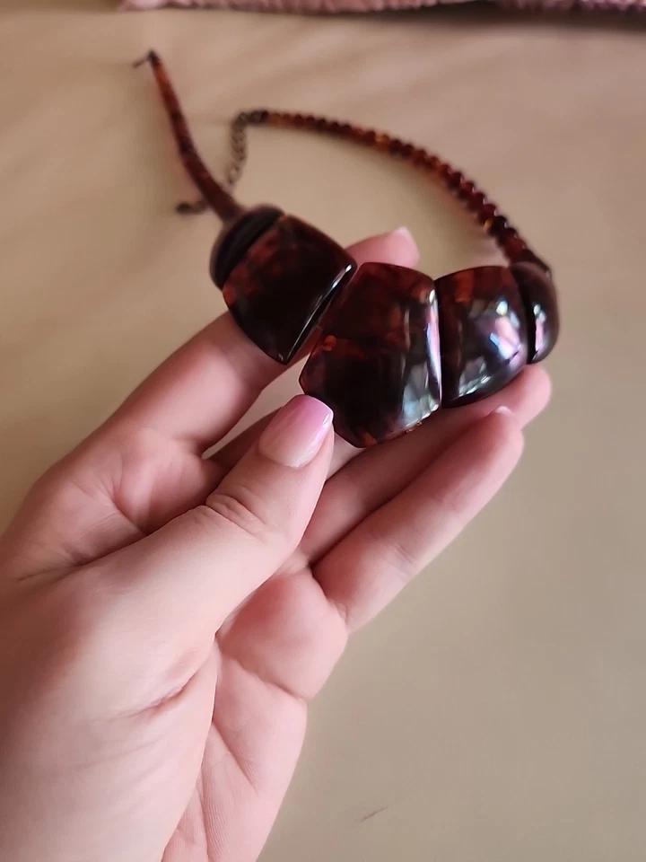 Jay King Vintage Amber Necklace - Image 3 of 4