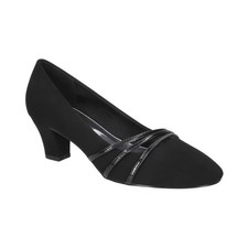 Women's Easy Street Cristiny Slip-On Pumps Black Lamy