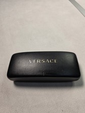 Versace Black Sunglasses Hard Shell Case And Cloth . Luxury
