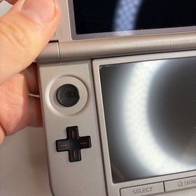 Nintendo 3DS XL Retro Silver Edition (NES Controller) w/ Charger US Model Tested