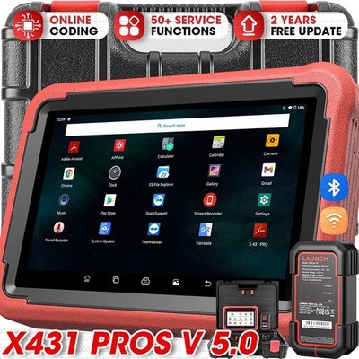 2026 LAUNCH X431 PROS V+ PRO 5 Profi KFZ OBD2 Diagnosegerät ECU Key Coding TPMS