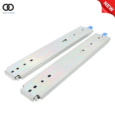 1Pair Heavy Duty Drawer Slides 16'' 500 lbs Load Capacity Side Mount Extension