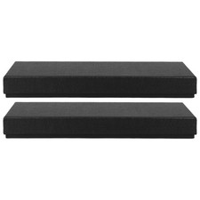 2pcs Cardboard Gift Boxes with Lids, Box for Mens Tie & Necktie