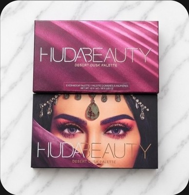 アイシャドウパレット HudaBeautyDesert Dusk Palette HUDA BEAUTY DESERT DUSK Eyeshadow Palette 18 Shades Full Size NIB