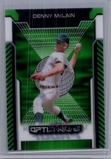 Denny McLain 2025 Leaf Optichrome Baseball 1/1 Pre Production Proof