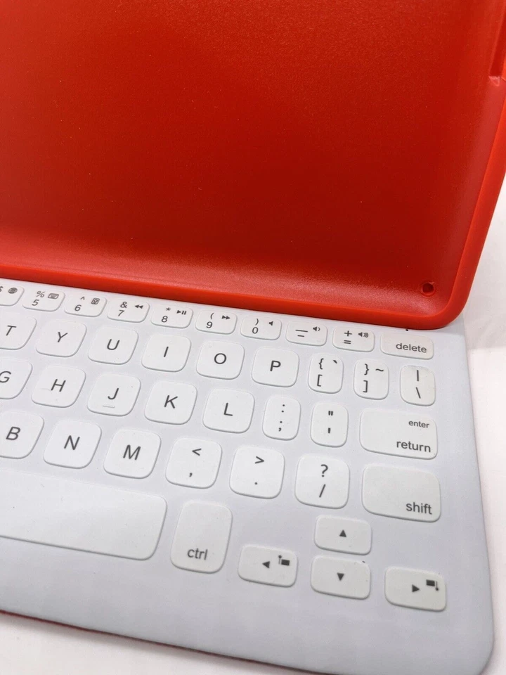 原装罗技 FabricSkin 键盘对开式 适用于 Apple iPad、iPad 2、橙色 — 第 4/4 张图片