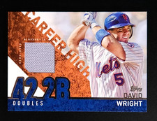 2015 Topps #CRH-DW David Wright Career High Relics (Series One)