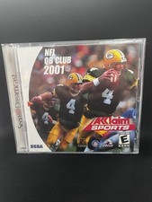 NFL QB Club 2001 Sega Dreamcast Original Case No Cracks Teated Working