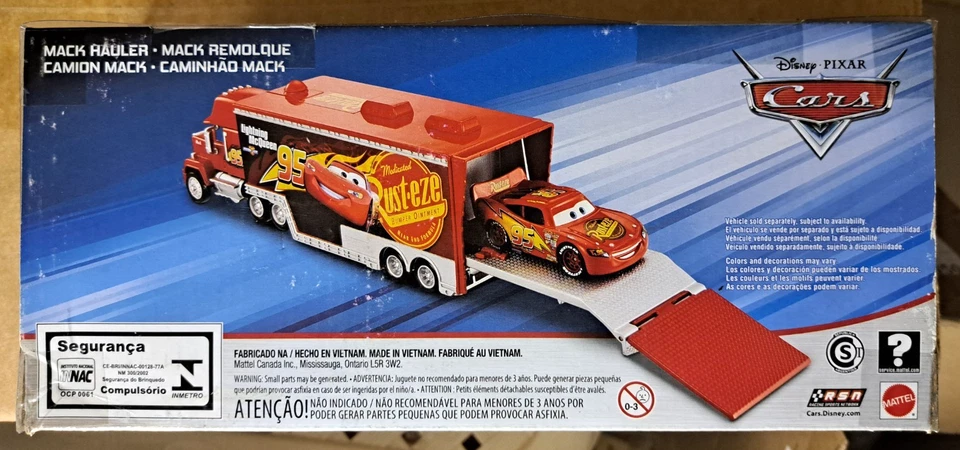 CARS 3 - MACK HAULER - CAMION SAETTA Mattel Disney Pixar - Immagine 2 di 2