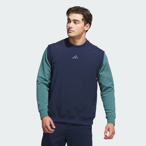 Neu $ 110 Adidas JY1230 Herren M Beyond Twistweave lose Golfweste marineblau - Bild 1 von 8