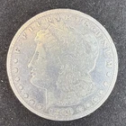 1890-CC Morgan Silver Dollar Carson City
