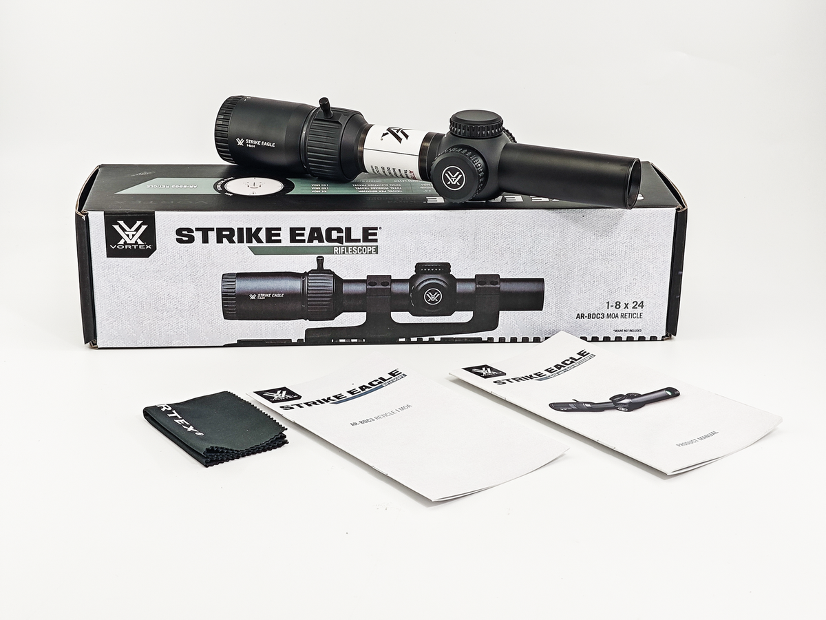 実物VORTEX STRIKE EAGLE AD-Delta セット Vortex Strike Eagle 1-8x24mm Rifle Scope for sale online | eBay