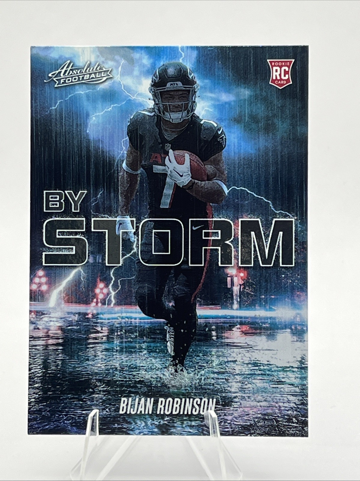 2023 Panini Absolute - By Storm Bijan Robinson #BST-6 (RC)