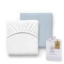 Organic Baby Crib Sheets for Boys Girls 100 Organic Cotton Fitted Crib S...