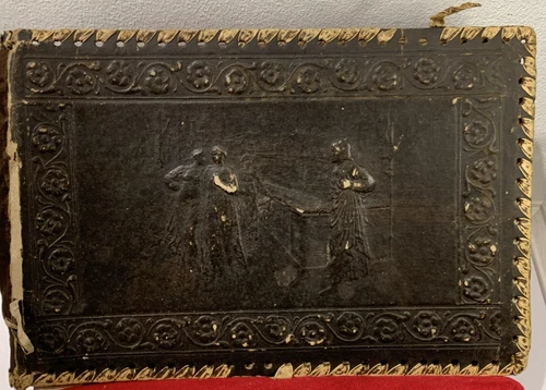 Original WW2 Military Photo Album – Soldier Service & Family Photos