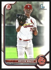 2022 Bowman Draft #BD-124 Brycen Mautz
