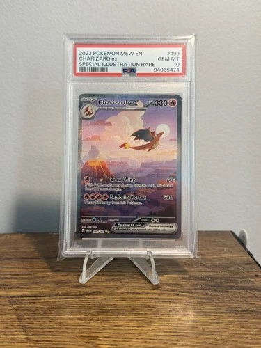 Charizard ex 199/165 PSA 10 GEM MINT 2023 Pokemon 151 SIR Special Illustration