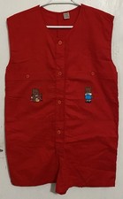 Adult Baby Romper RED Bodysuit Size Medium ABDL 1 Piece
