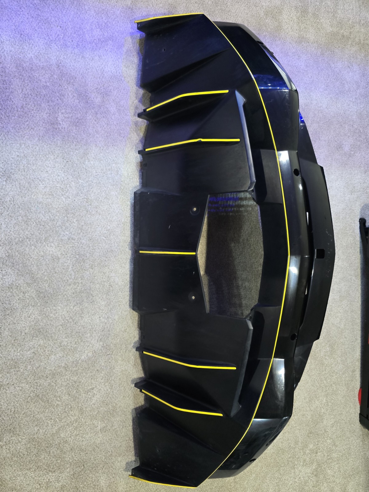 2012-16 Lamborghini Aventador Rear Bumper With Grills And Lower Diffuser
