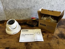 ZOSI 1AC-4182C-WS-N 2MP 1080P HD DOME OUTDOOR SECURITY CAMERA New In Box