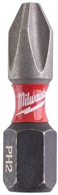 Milwaukee Zubehör Shockwave Gen II PH2 25 mm 2 Stück   4932430852