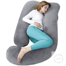 60 Inch Pregnancy Pillow for Sleeping Extra Large U Shaped Body Pillow Maternity