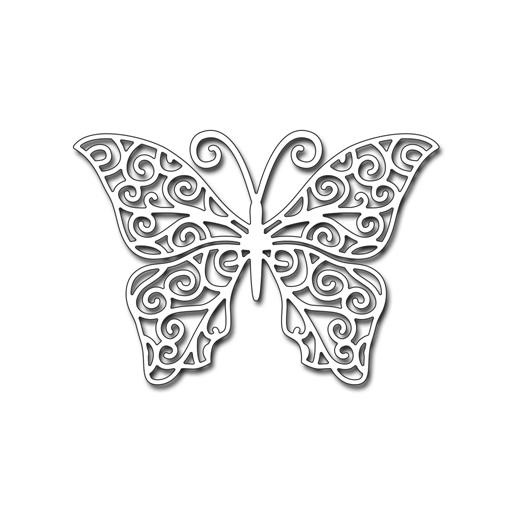 Penny Black Creative Dies - Swirling Wings 51-137