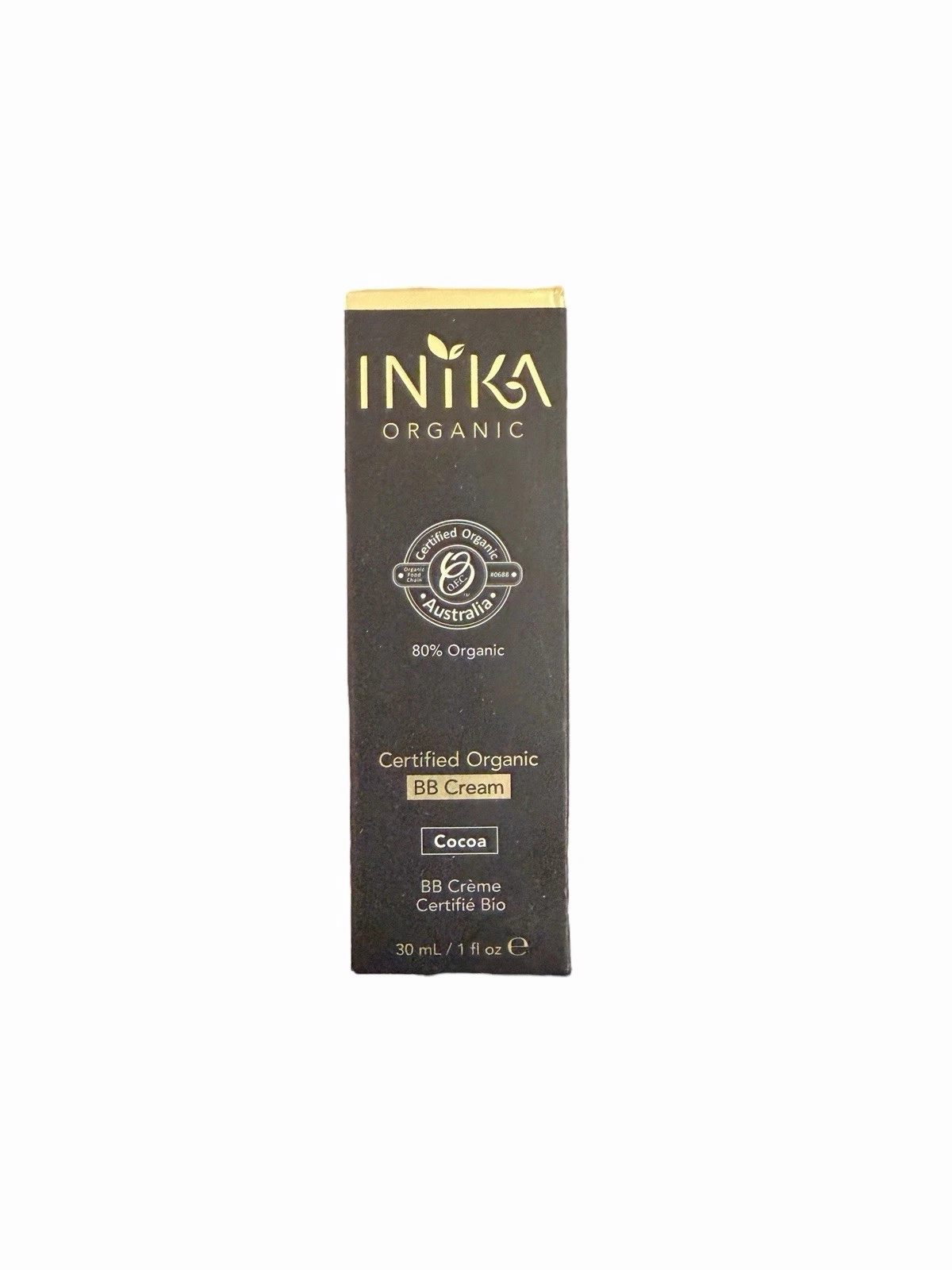 INIKA Organic BB Cream COCOA Vegan Non Toxic 1oz / 30ml