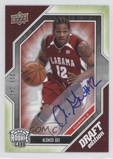 2009-10 Upper Deck Draft Edition Green Auto 219/249 Alonzo Gee #5 Auto b9u