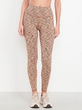 Old Navy Women's High-Waisted Warm Space-Dye Full-Length Leggings Size Medium