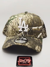 New Era Los Angeles Dodgers Realtree Camo 9Forty A-Frame Snapback Hat Cap 