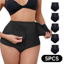 Women High Waist Tummy Control Body Shaper Slimming Shapewear Underwear Panties