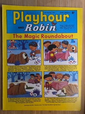Playhour and Robin - The Magic Roundabout / Vintage / 7th February 1970 (HY9)