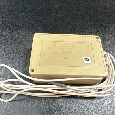 Basler Electric Static Voltage Regulator VR63-4 190-240V 4A 63V DC 500VA Beige