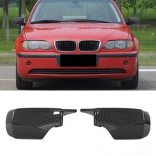 M4-Stil Carbon Spiegelkappen Au�enspiegel Geh�use F�r BMW 3er E46 Touring 98-05