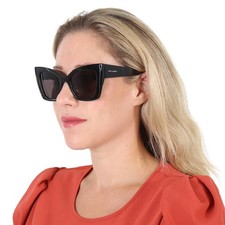 Saint Laurent Black Cat Eye Ladies Sunglasses SL 552 001 51 SL 552 001 51