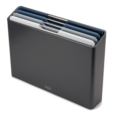 Folio Regular 4-piece Cutting Board Set with Case (Graphite)