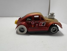 Tyco Drag Bug Hurst Gold Red Vw Funny Car Curve Hugger Chassis Ho Slot Car