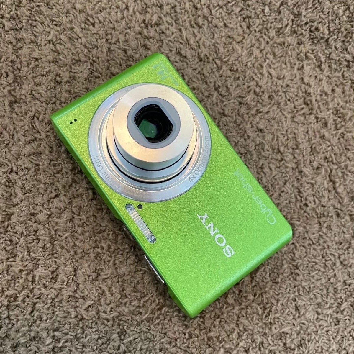 Green Sony Cyber Shot DSC-W610 14.1MP 4.0x Optical Zoom CCD