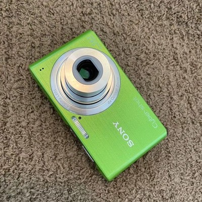 Green Sony Cyber Shot DSC-W610 14.1MP 4.0x Optical Zoom CCD